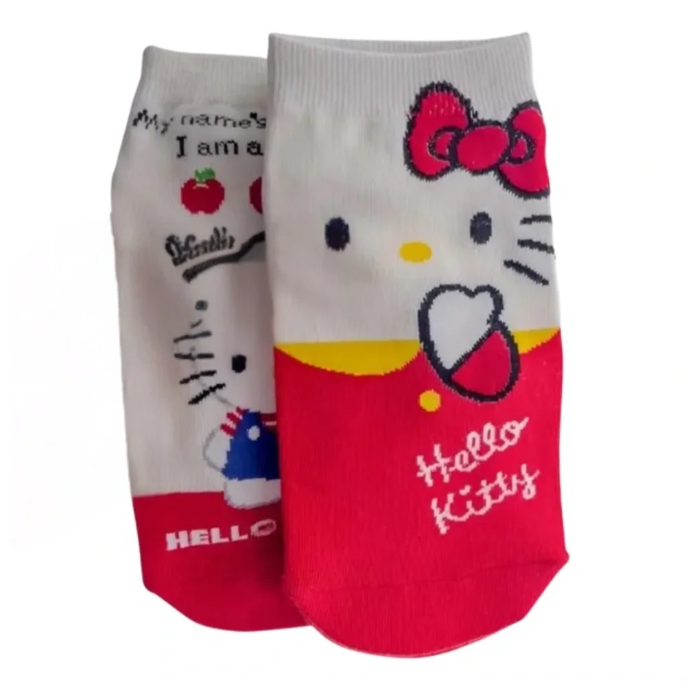 NWT! 5-Pair Hello Kitty Low-Cut Socks Set